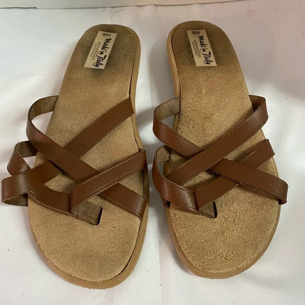 Made in Italy Sandals Size 9 M (FH)